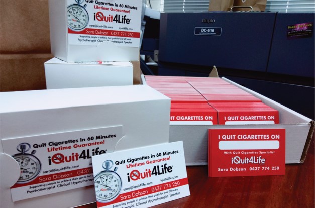 IQuit Business Cards