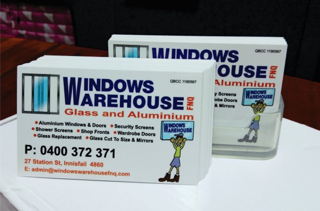 Windows Wharhouse Business Cards Cairns Local News